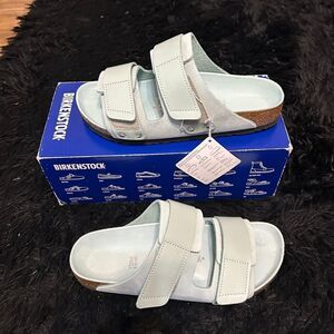 BIRKENSTOCK Uji leather sandals slippers shoes women’s eur 39 new